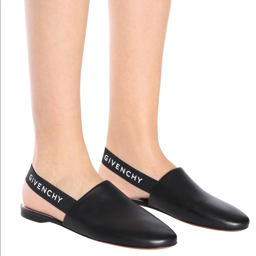 Givenchy Rivington Logo Slingback Flat - Picture 6 of 6